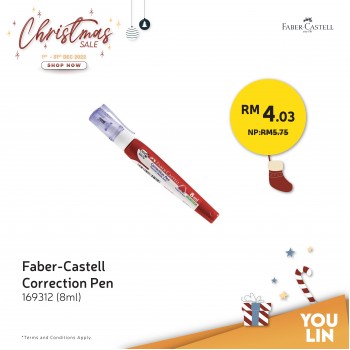 Faber Castell 169312 8ml Correction Pen