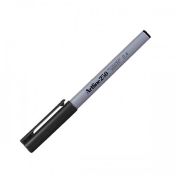 Artline 250 Permanent Marker EK-250 - 0.4mm Black 