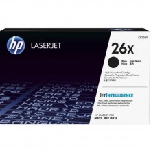 HP 26X Black LaserJet Toner Cartridge (CF226X)