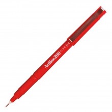 Artline 200 Fineliner Pen - EK-200 0.4mm Red EK-200-R