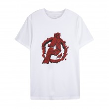 Avengers: Endgame Series Logo Tee (White, Size M)