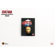 Marvel Captain America 3 Pin Iron Man head (PIN-CA3-002)