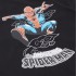 Marvel Comics Series Spider-Man Ink Painting Tee (Black, Size L)