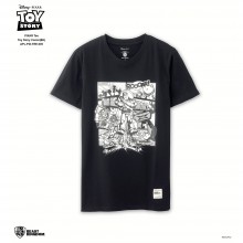 APL-PIX-TEE-005 PIXAR Tee Toy Story Comic (Black, Size S)