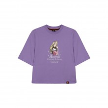 Disney Princess Series: Sleeping Beauty Women Tee (Purple, Size M)