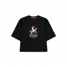 Disney Princess Series: Snow White Women Tee (Black, Size XL)