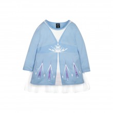 Frozen 2 Series Elsa Cloak Kids Tee - (Blue, Size 120)