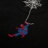 Spider-Man Series Spider-Man Pocket Tee (Black, Size S)