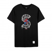 Spider-Man Series Spider-Man S Tee (Black, Size M)