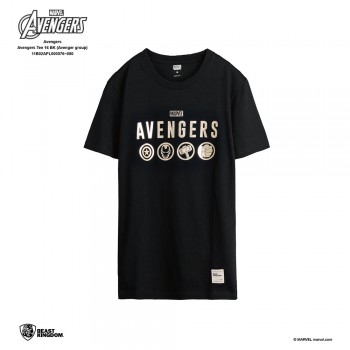 Avengers: Avengers Tee Group - Black, S