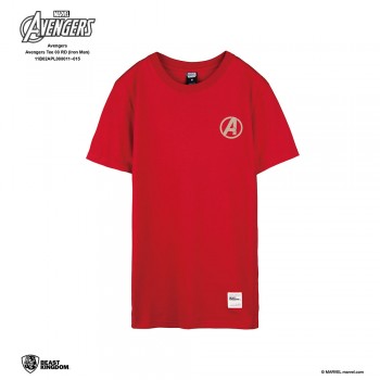 Avengers: Avengers Tee Iron Man - Red, L