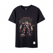 Avengers: Infinity War Tee Hulkbuster Series - Black, XS