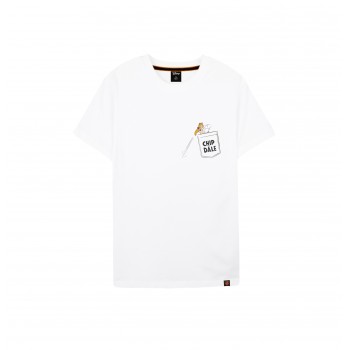 Disney Classic Series: Chip'n'Dale Pocket Tee (White, M)