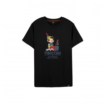 Disney Classic Series: Pinocchio Tee (Black, L)