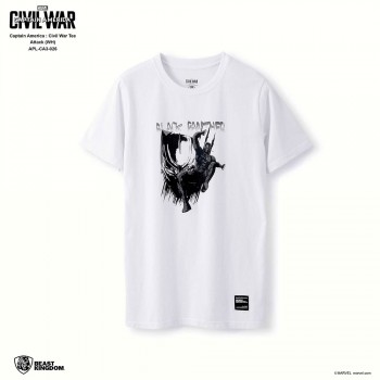 Marvel Captain America: Civil War Tee Attack - White, Size S (APL-CA3-026)