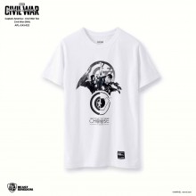 Marvel Captain America : Civil War Tee Civil War - White, Size M (APL-CA3-022)