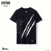 Marvel Captain America: Civil War Tee Scratch - Black, Size L (APL-CA3-014)