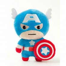 Marvel Kawaii 4" Plush Toy - Captain America (MK-PLH4-CA)