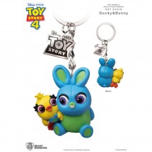 Toy Story 4: Egg Attack Keychain Series - Ducky and Bunny