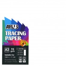 APLUS A3 95 GSM Tracing Paper 10's