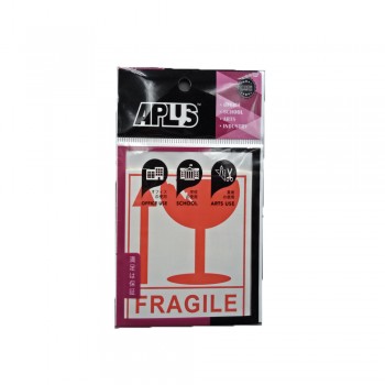 APLUS Fragile Sticker 10's 