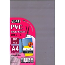 APLUS A4 PVC Rigid Sheet (RS100)-10 pcs