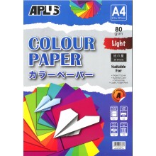 APLUS CP4701 A4 50's Assorted Light Colour Paper