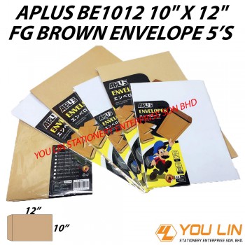APLUS BE1012 FG Brown Envelope 5'S