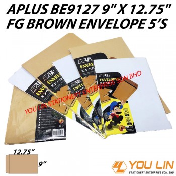 APLUS BE9127 FG Brown Envelope 5'S