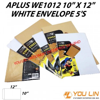 APLUS WE1012 White Envelope 5'S