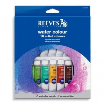 Reeves Watercolour 18 Colour 10ml
