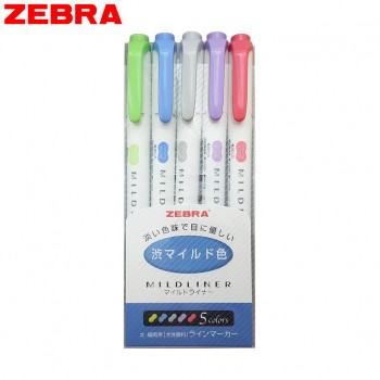 Zebra WKT7-5C-NC Mild Liner Marker (Highlighter)