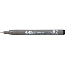 Artline EK-232 0.2MM Drawing System Pen-Black