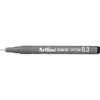 Artline EK-233 0.3MM Drawing System-Black