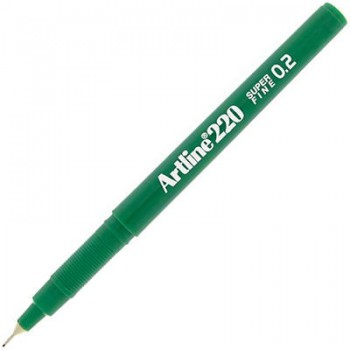 Artline 220 0.2MM Sign Pen-Green