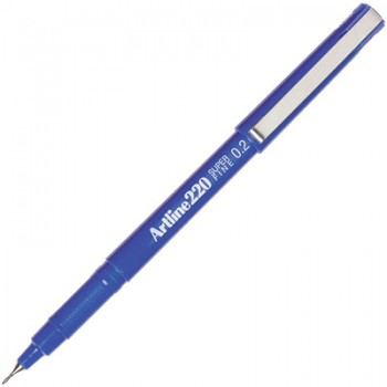 Artline 220 0.2mm Sign Pen - Blue