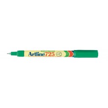 Artline 725 Permanent Marker Pen-Green