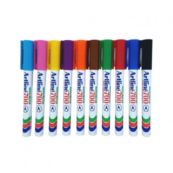 Artline 700 Permanent Marker Pen (10 colour set)