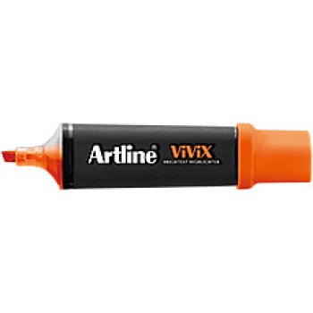 Artline EK670 Vivix Highlighter-Fluorescent Orange