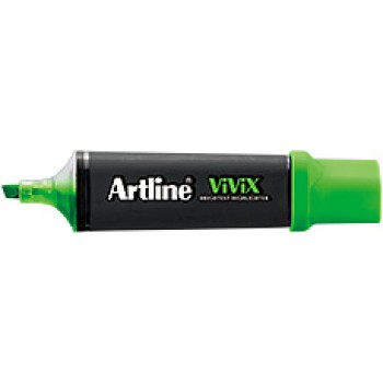 Artline EK670 Vivix Highlighter-Fluorescent Green