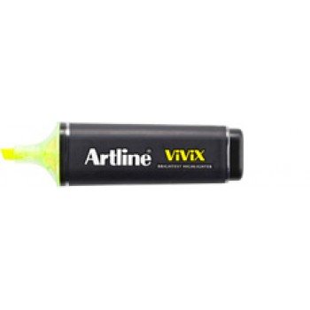 Artline EK670 Vivix Highlighter-Fluorescent Yellow