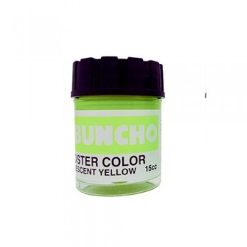 Buncho Poster Colour 15CC-Fluorescent Yellow (F5)