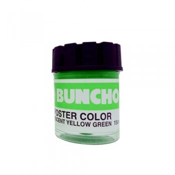 Buncho Poster Colour 15CC-Fluorescent Yellow Green (F43)