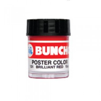 Buncho Poster Colour 15CC-Brilliant Red (131)