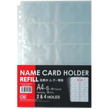 CBE BC300HR A4 10'S Pocket Refill