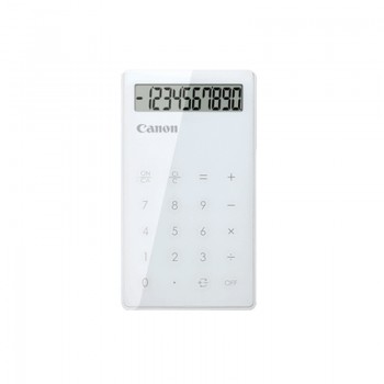 Canon LC-10 10 Digits Pocket Calculator-White