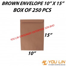 Brown Envelope 10" X 15" (250 PCS)