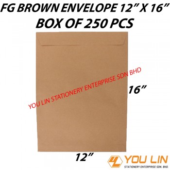 FG Brown Envelope 12" X 16" (250 PCS)