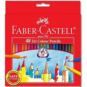 Faber Castell Tri-Grip Colour Pencil-48L