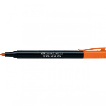 Faber Castell Slim Permanent Fine Marker-Orange #156415